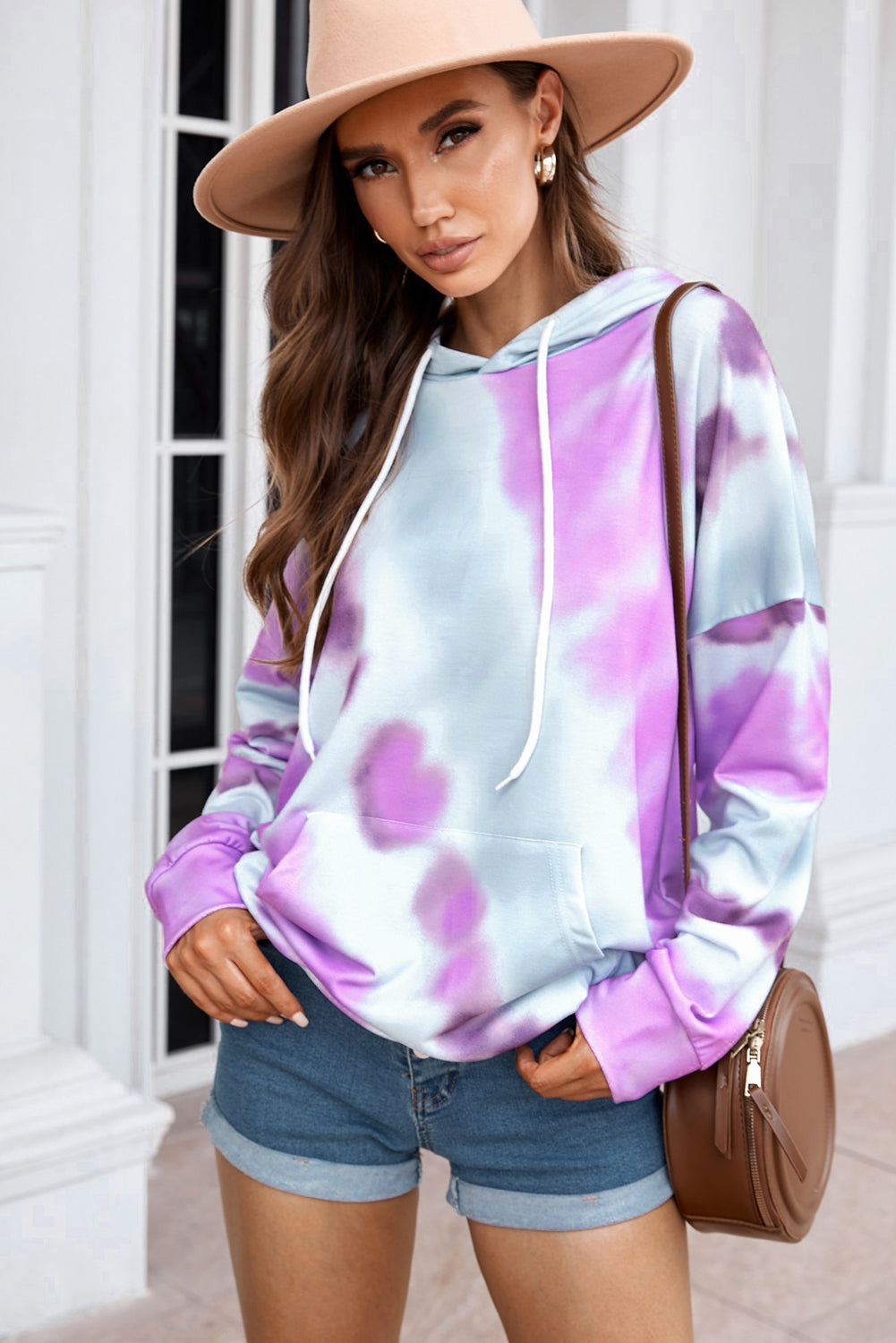 Colorful Comfy Tie-dye Hoodie