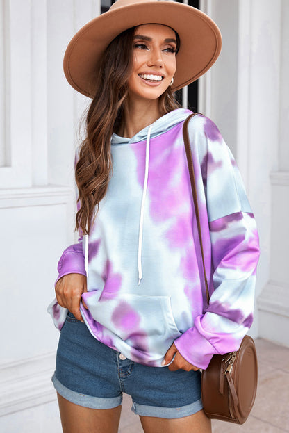 Colorful Comfy Tie-dye Hoodie